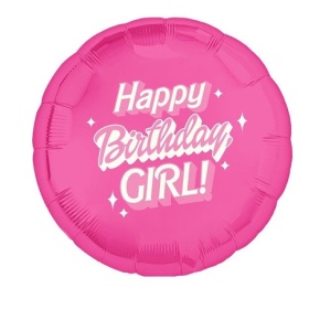 Шар "happy b-day girl" в Рошале