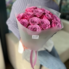 Букет из 15 роз Меритим (50 см) в Рошале
