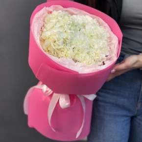 Букет "Гламур" из гортензии и диантусов в Рошале