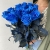 15 синих LUX роз Эквадор (70 см) в Рошале 15 синих LUX роз Эквадор (70 см) в Рошале